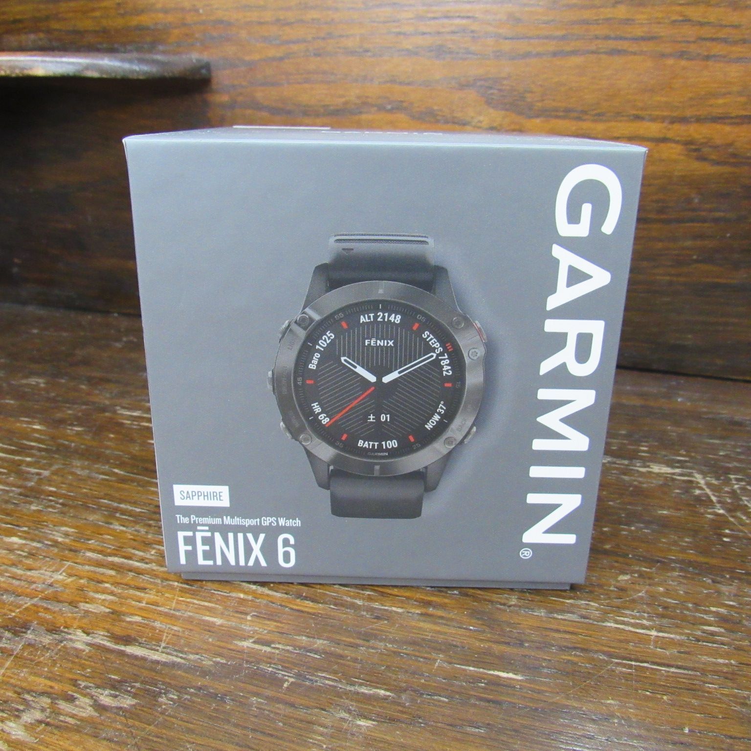 GARMIN fenix 6 Sapphire Black 中古 - メルカリ