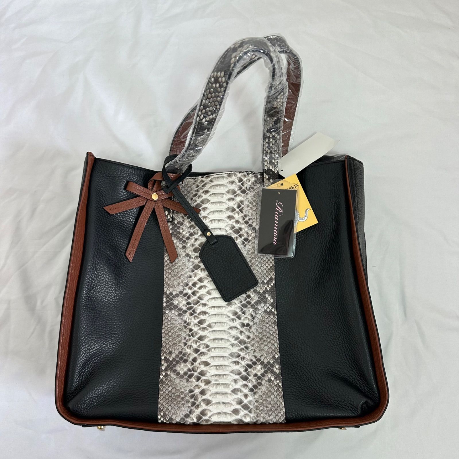 美品タグ付き】Riamasaリアマッサ ハンドバッグ ショルダーバッグ 