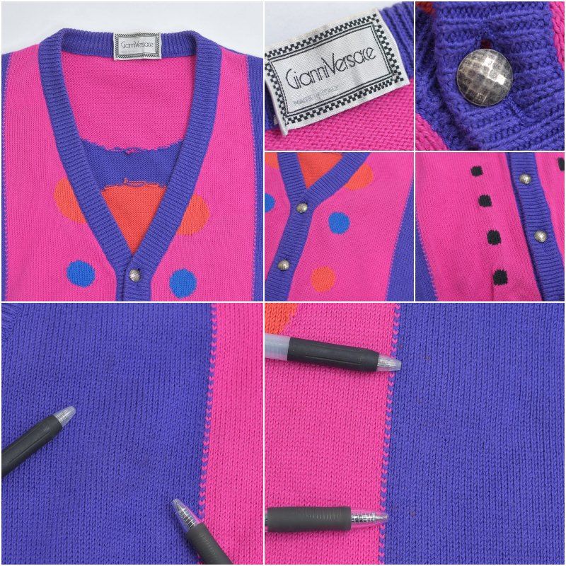 80s～ VERSACE ヴェルサーチ サイケデリック ポップ アート デザイン 