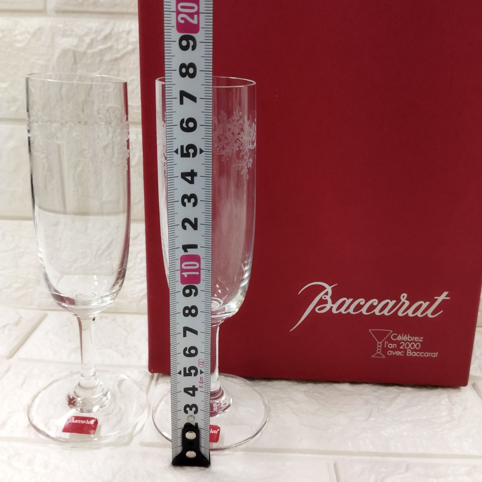 Baccarat バカラ ペアグラス - メルカリ