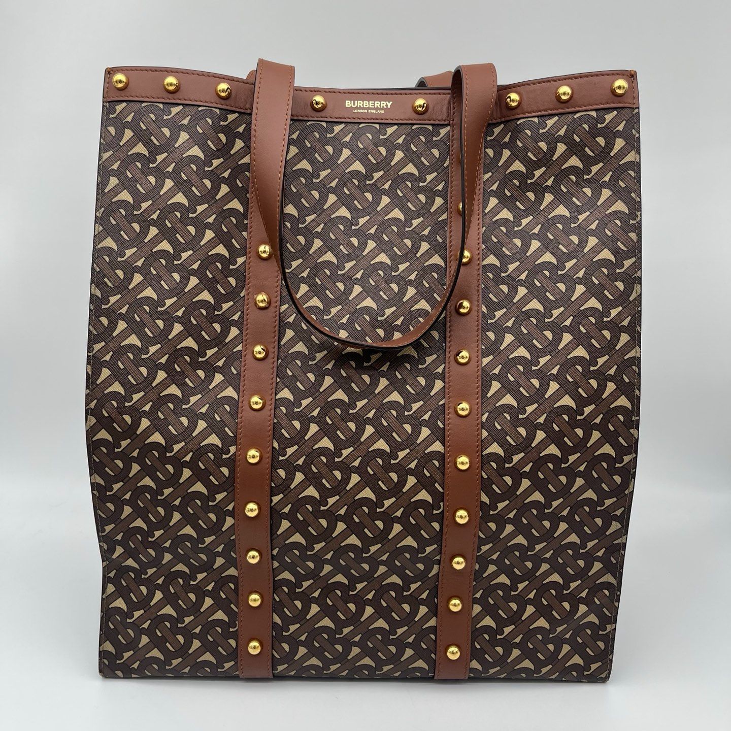 BURBERRY （バーバリー） TBロゴ レディース・メンズ トートバッグ 