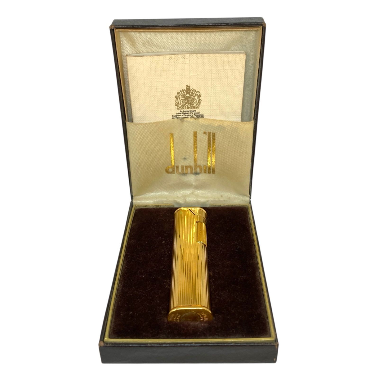 定番リニューアル ☆貴重☆ ダンヒル dunhill スリム ゴールド 美品