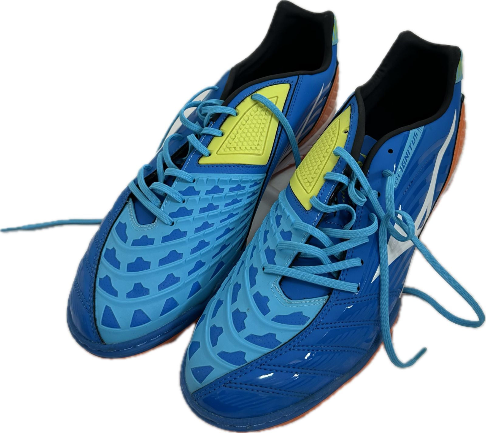 美品】MIZUNO IGNITUSミズノ イグニタス フットサルシューズ 靴 ブルー