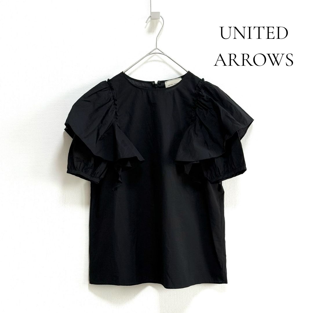 UNITED ARROWS C/N パフスリーブ ブラウス UBCC C/N PUFF SSL 半袖