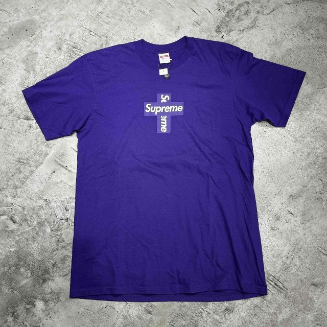 Supreme 20aw Cross Box Logo Tee Size-L シュプリーム クロスボックス 