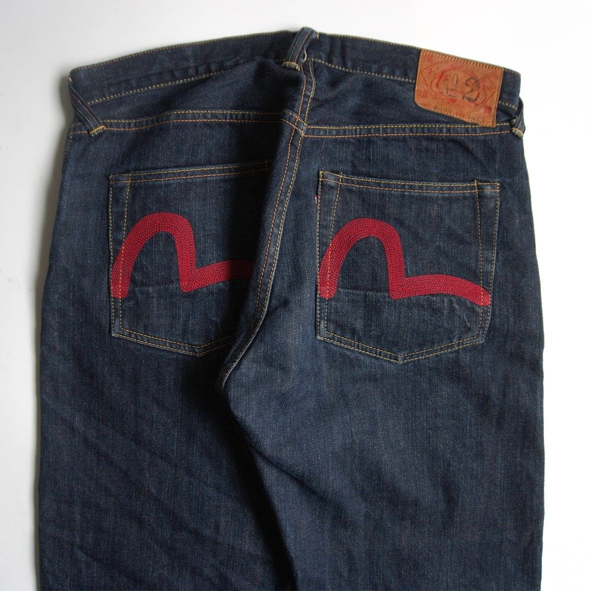 美品/濃紺】EVISU 【LOT.2000 デニムパンツ】34×35 エビス ジーンズ