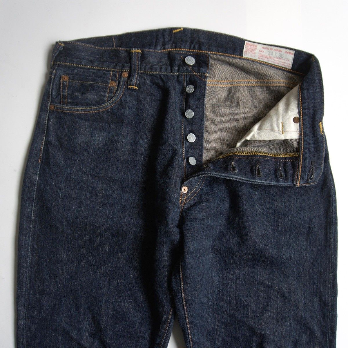 美品/濃紺】EVISU 【LOT.2000 デニムパンツ】34×35 エビス ジーンズ