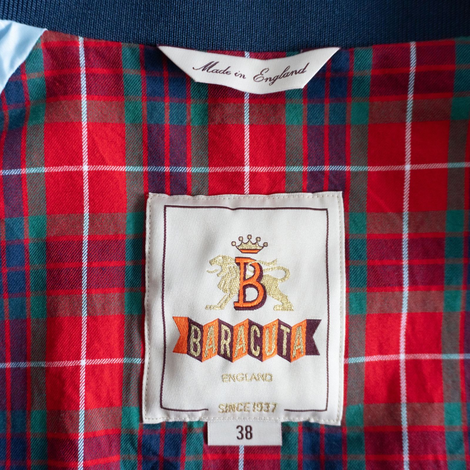美品】 BARACUTA 【G9 スウィングトップ ハリントンジャケット 美品】 BARACUTA 【G9 スウィングトップ ハリントンジャケット
