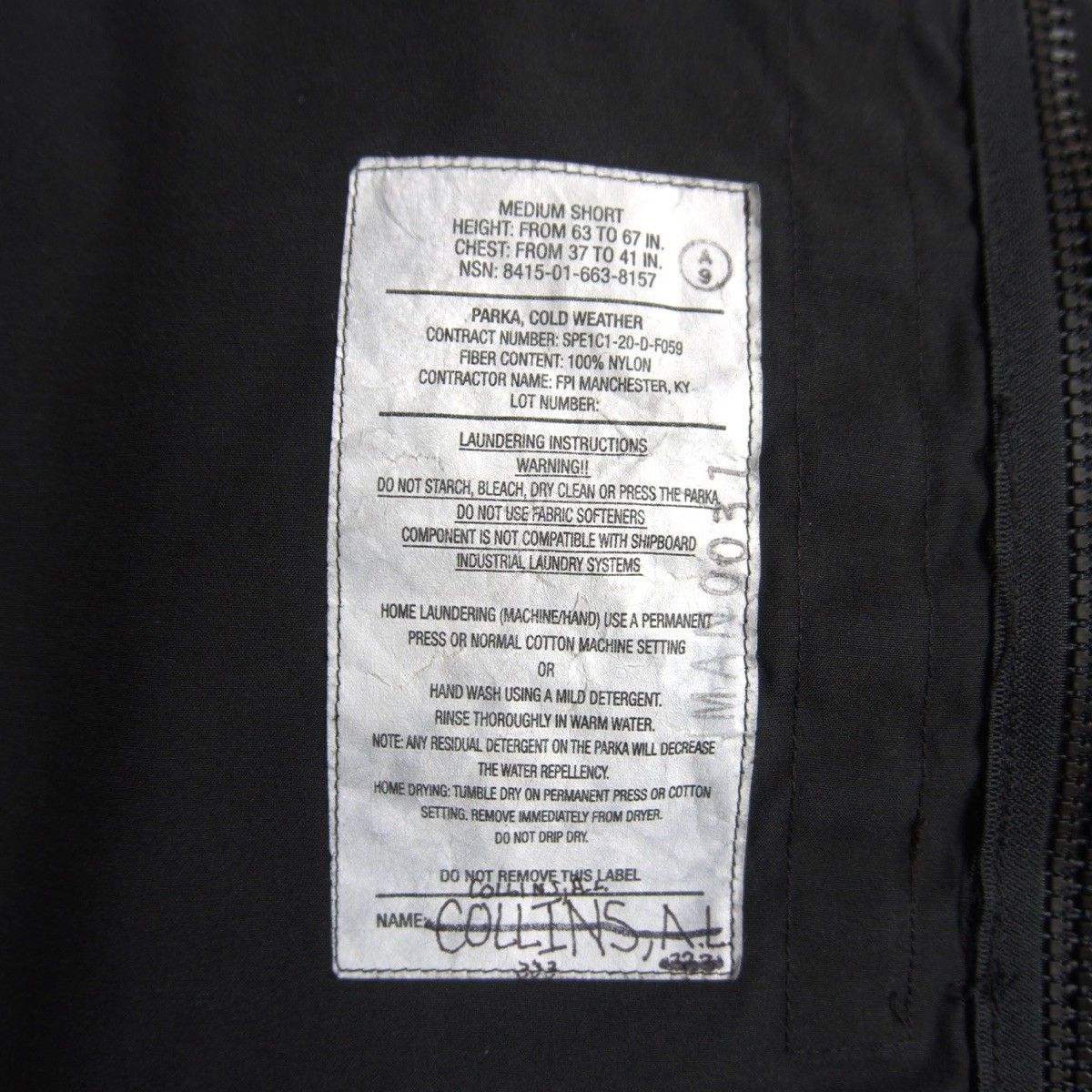 美品】ECWCS【GORE-TEX GEN2 ゴアテックス パーカー ジャケット 