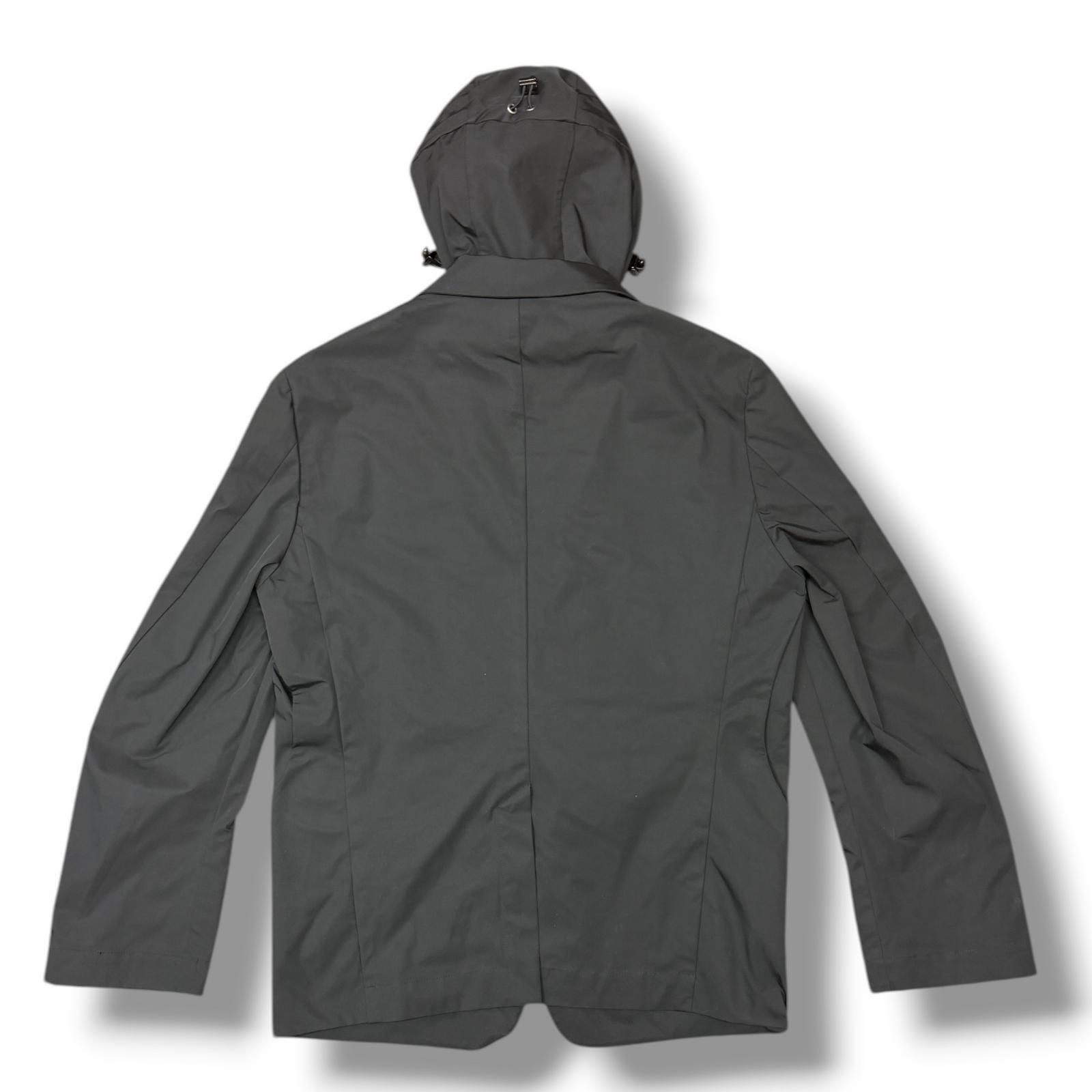 参考上代93500円 未使用 NVRFRGT 25SS Detachable Hooded Blazer