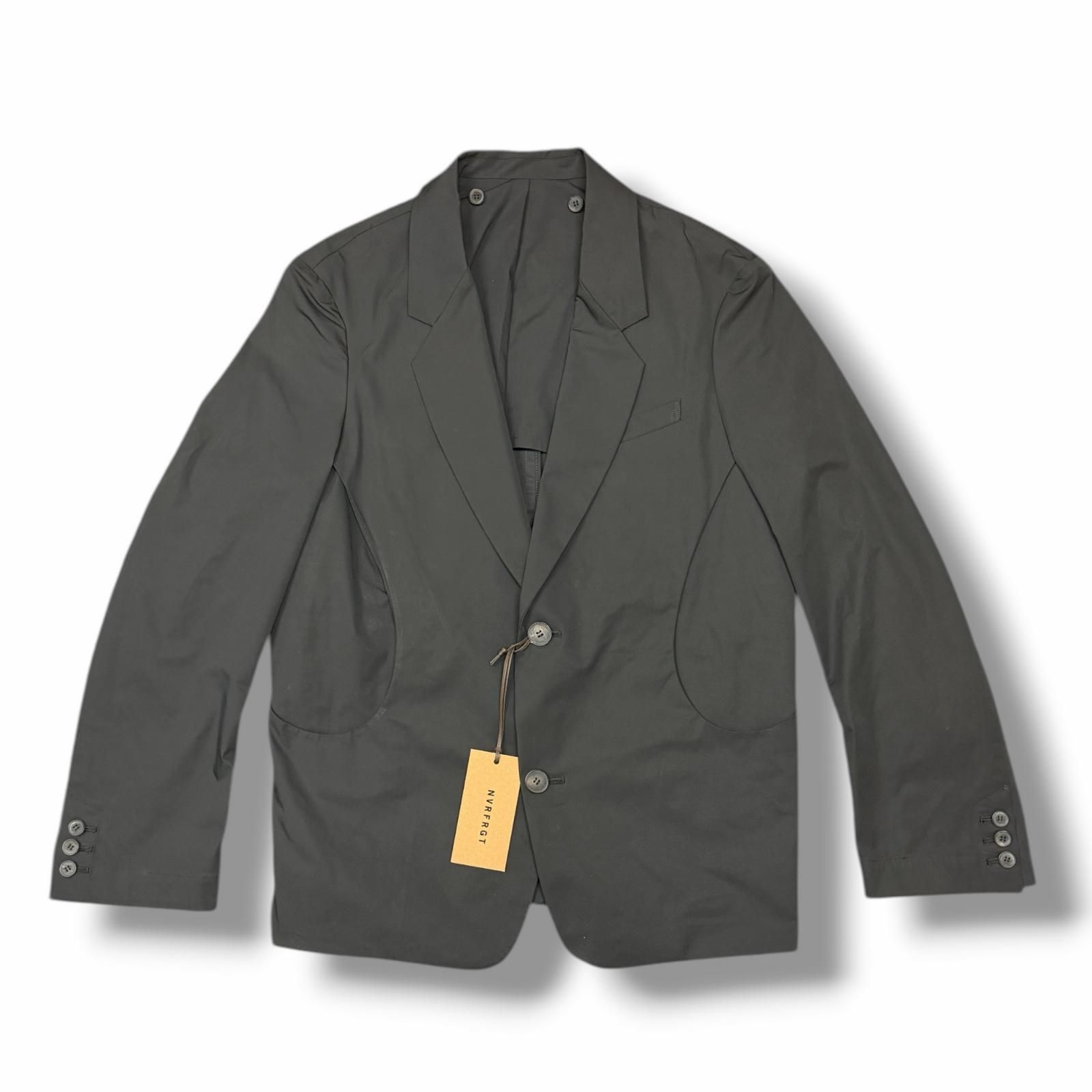 参考上代93500円 未使用 NVRFRGT 25SS Detachable Hooded Blazer