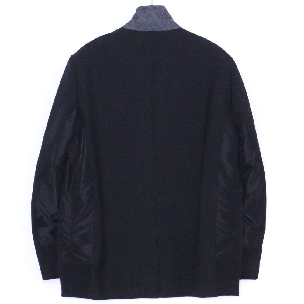 SACAI スーティングジャケット サイズ2 ブラック SCM-209 - メルカリ