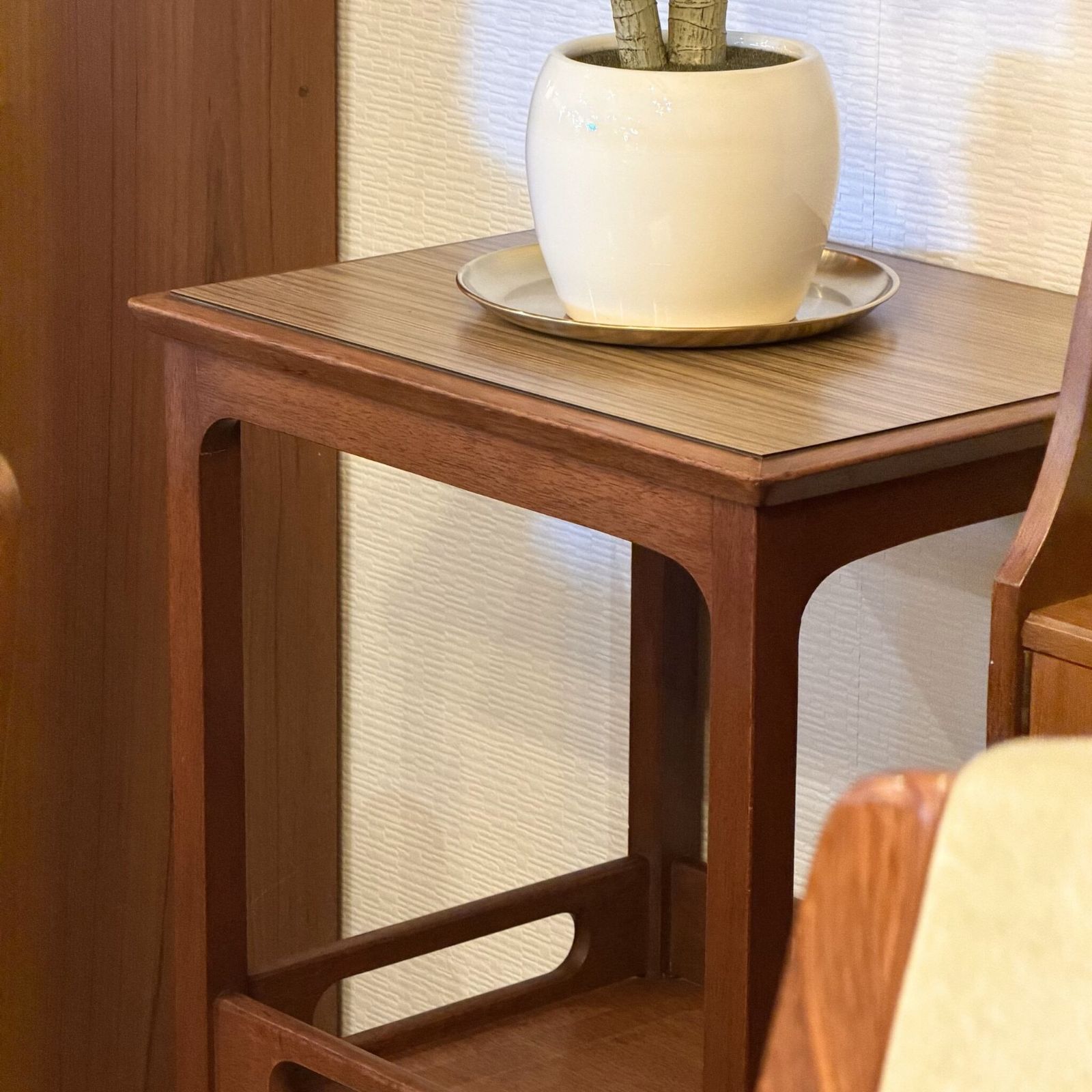 VINTAGE】Maruni Telephone Table / オールドマルニ 電話台 サイド 
