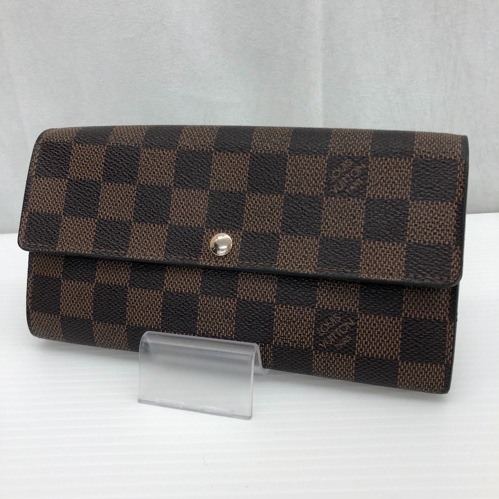 LOUIS VUITTON ルイヴィトン ポルトフォイユ サラ ダミエ エベヌ LOUIS VUITTON ルイヴィトン ポルトフォイユ サラ ダミエ エベヌ