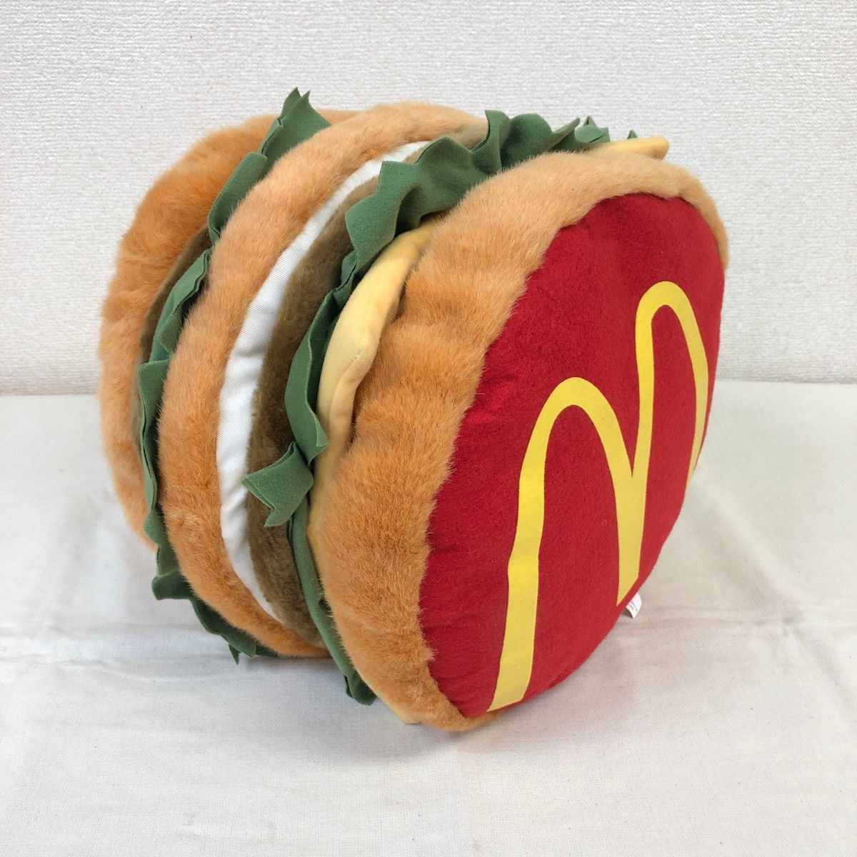 マクドナルド ビッグマック クッション 直径30cm 2006 McDonald's Big