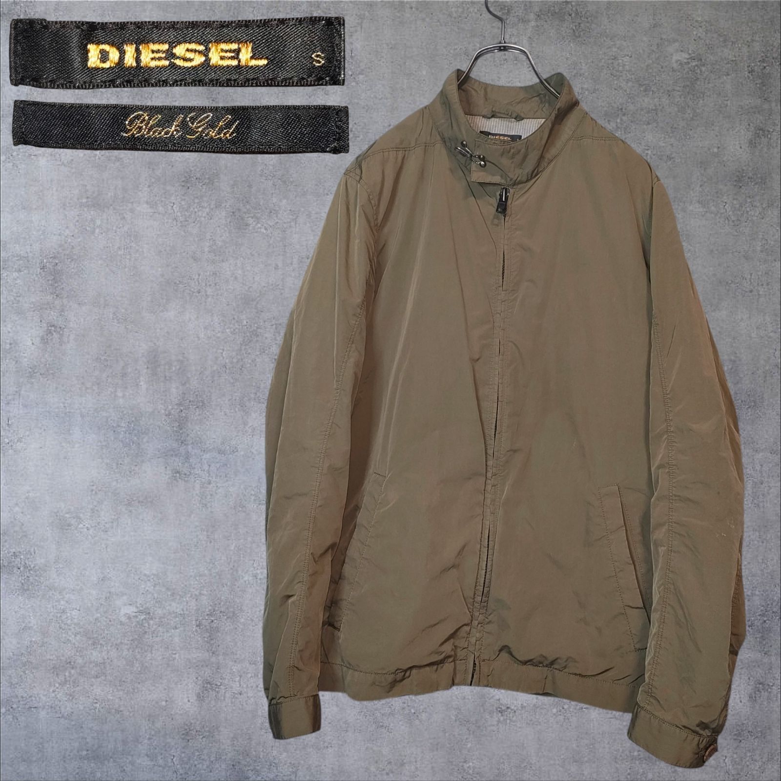 DIESEL BLACK GOLD ナイロン ブルゾン カーキ DIESEL Nylon Jacket 
