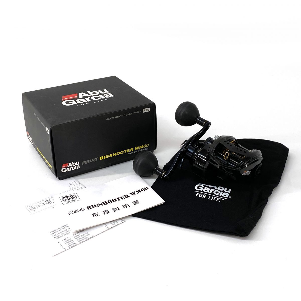 Abu Garcia アブガルシア REVO BIGSHOOTER WM60 レボ ビッグシューター