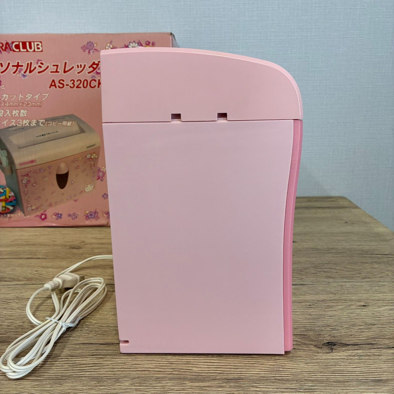 ハローキティ AURORA CLUB パーソナルシュレッダー AS-320CKT 未使用品