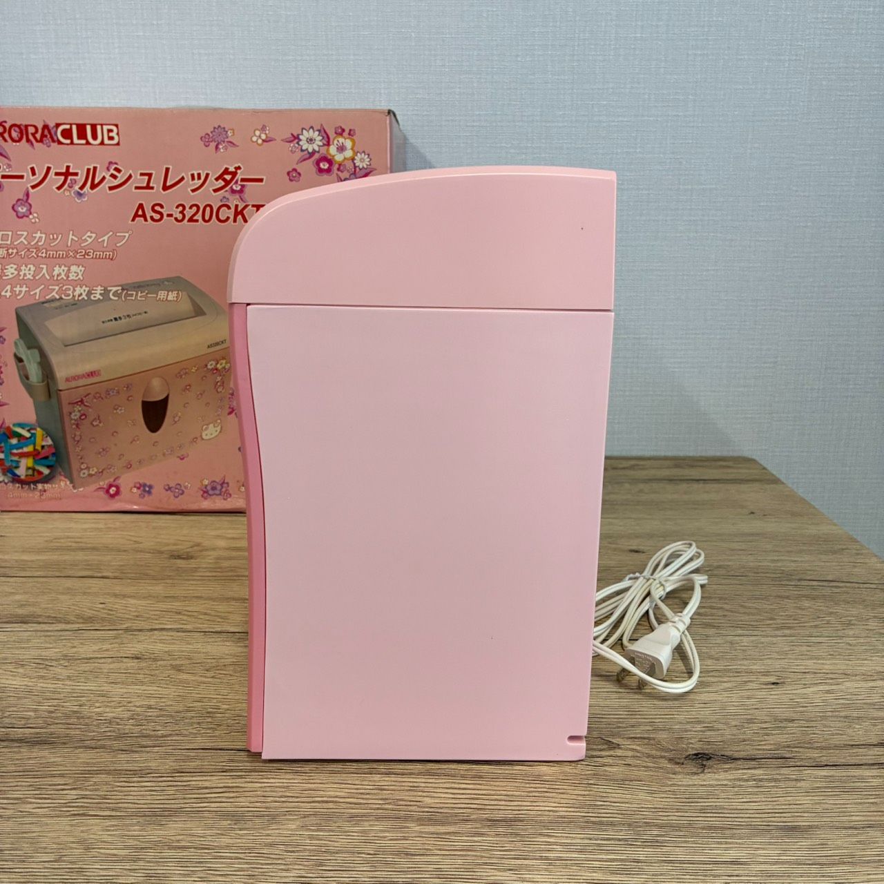 ハローキティ AURORA CLUB パーソナルシュレッダー AS-320CKT 未使用品 