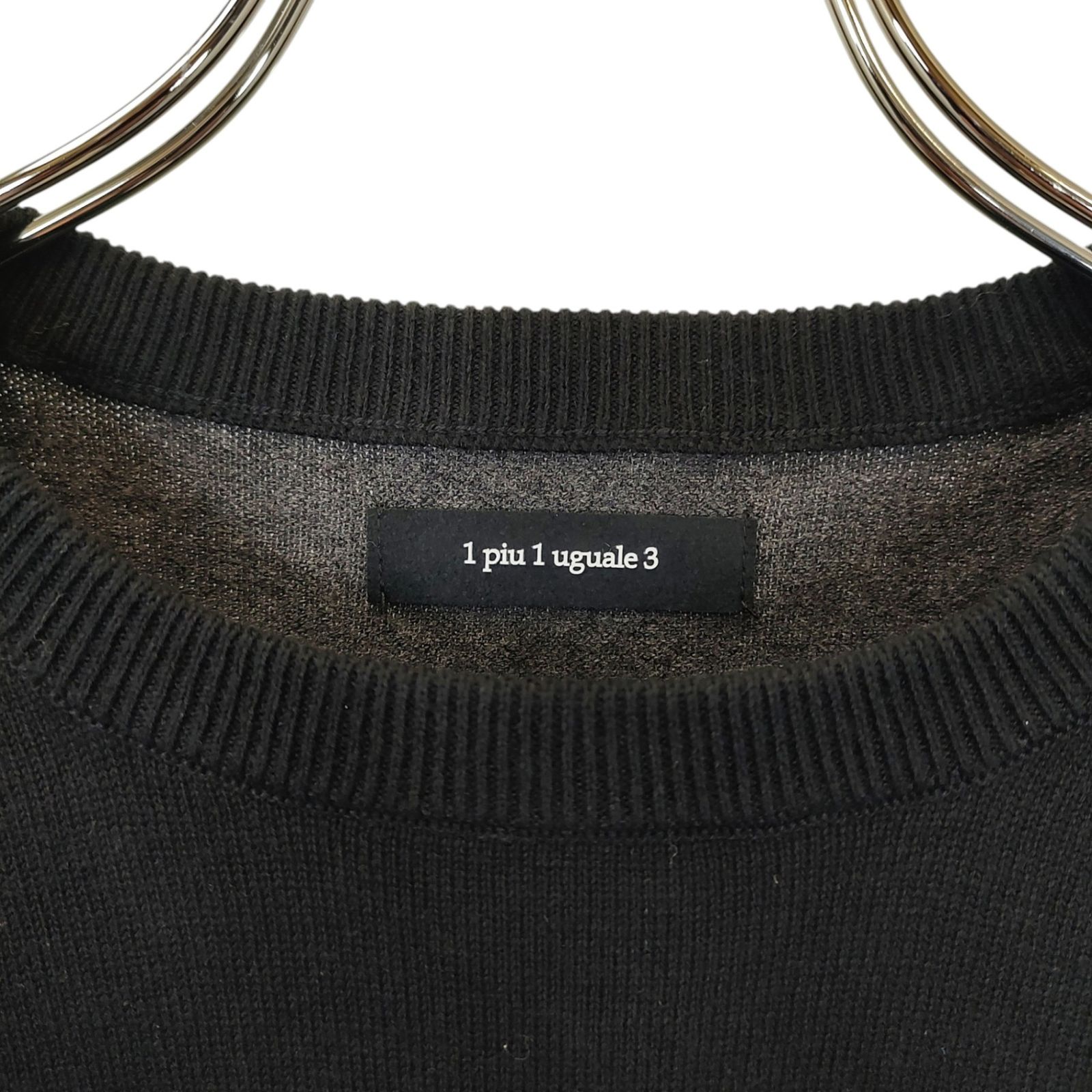 1PIU1UGUALE3 ウノピゥウノウグァーレトレ L/S 2TONE RAGLAN CREW 