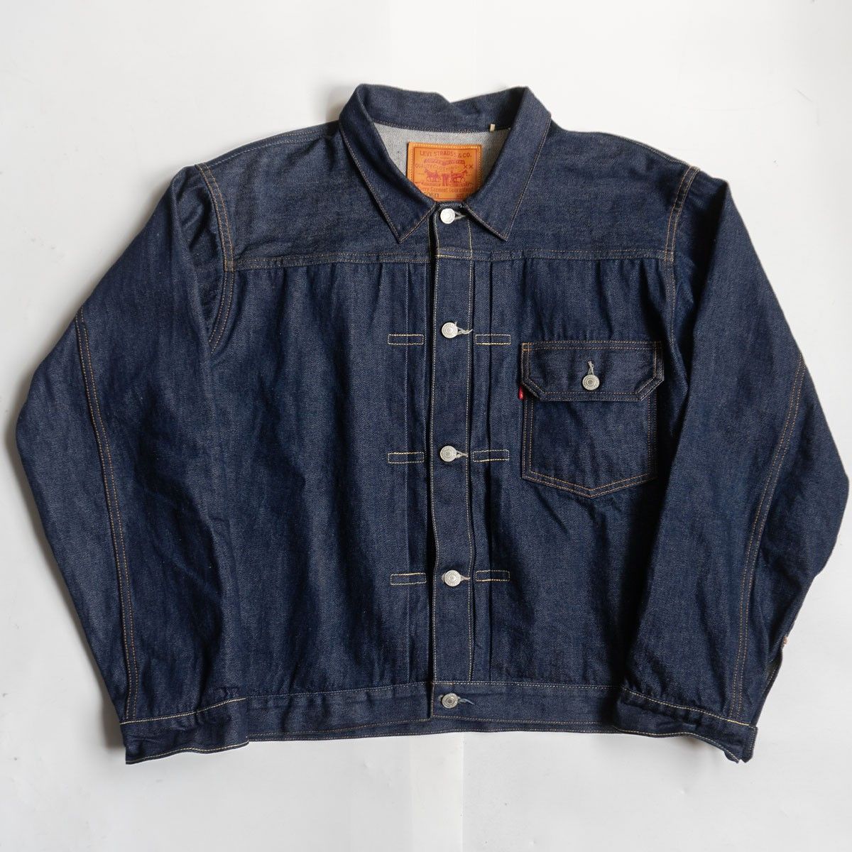 【美品濃紺/ビッグサイズ/Tバック】 LEVI'S VINTAGE CLOTHING【506XX ビッグE デニムジャケット】46 LVC 日本製 リーバイス 1st 26040103 美品濃紺/ビッグサイズ/Tバック】 LEVI'S VINTAGE CLOTHING【506XX