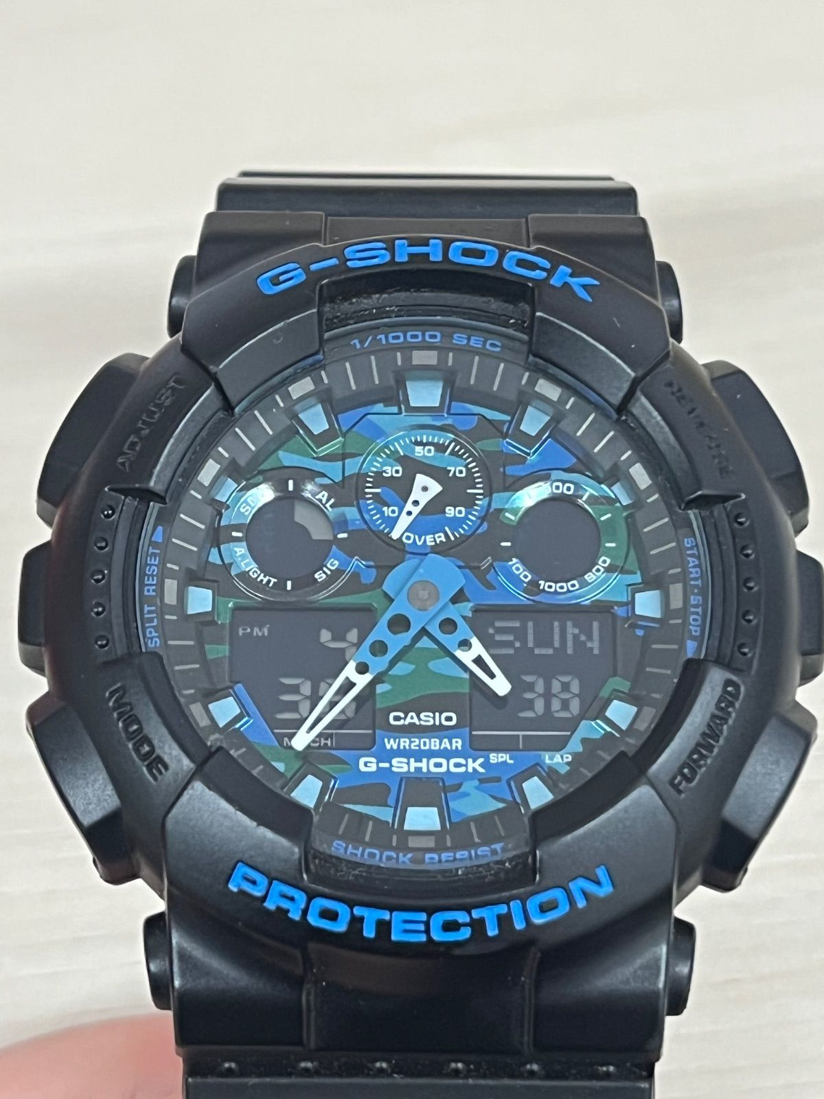 s)CASIO G-SHOCK カシオ Gショック GA-100CB-1A 腕時計 時計 ブランド 