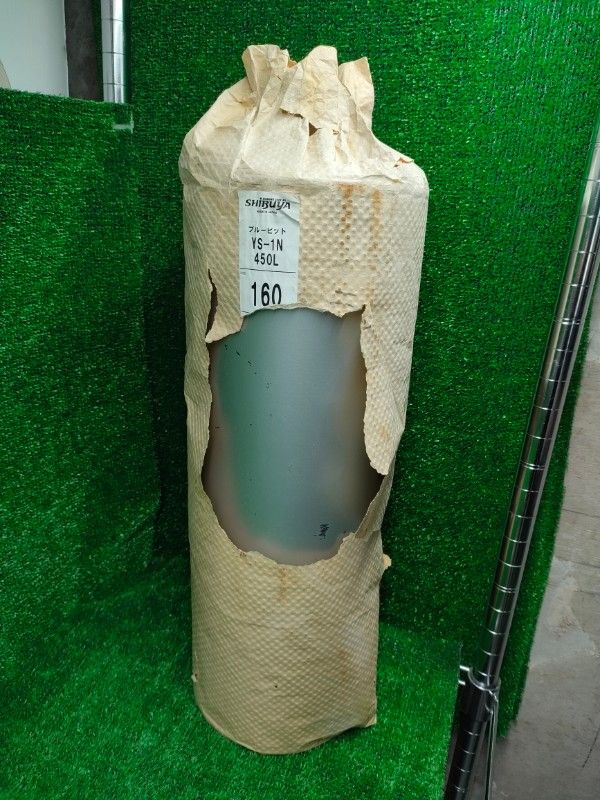 ◎シブヤ ダイヤモンドビット YS-1N ブルービット 長さ450mm 160φ 現場未使用のようですが保管中の傷、汚れあり