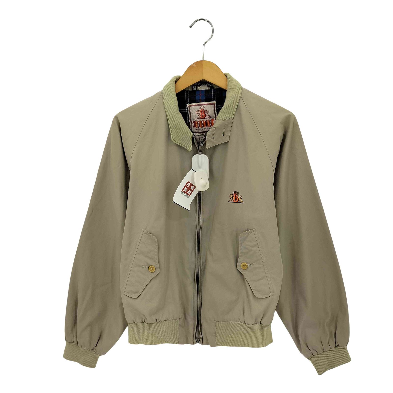バラクータ BARACUTA 80s 英国製 G9 ハリントンジャケット メンズ 表記