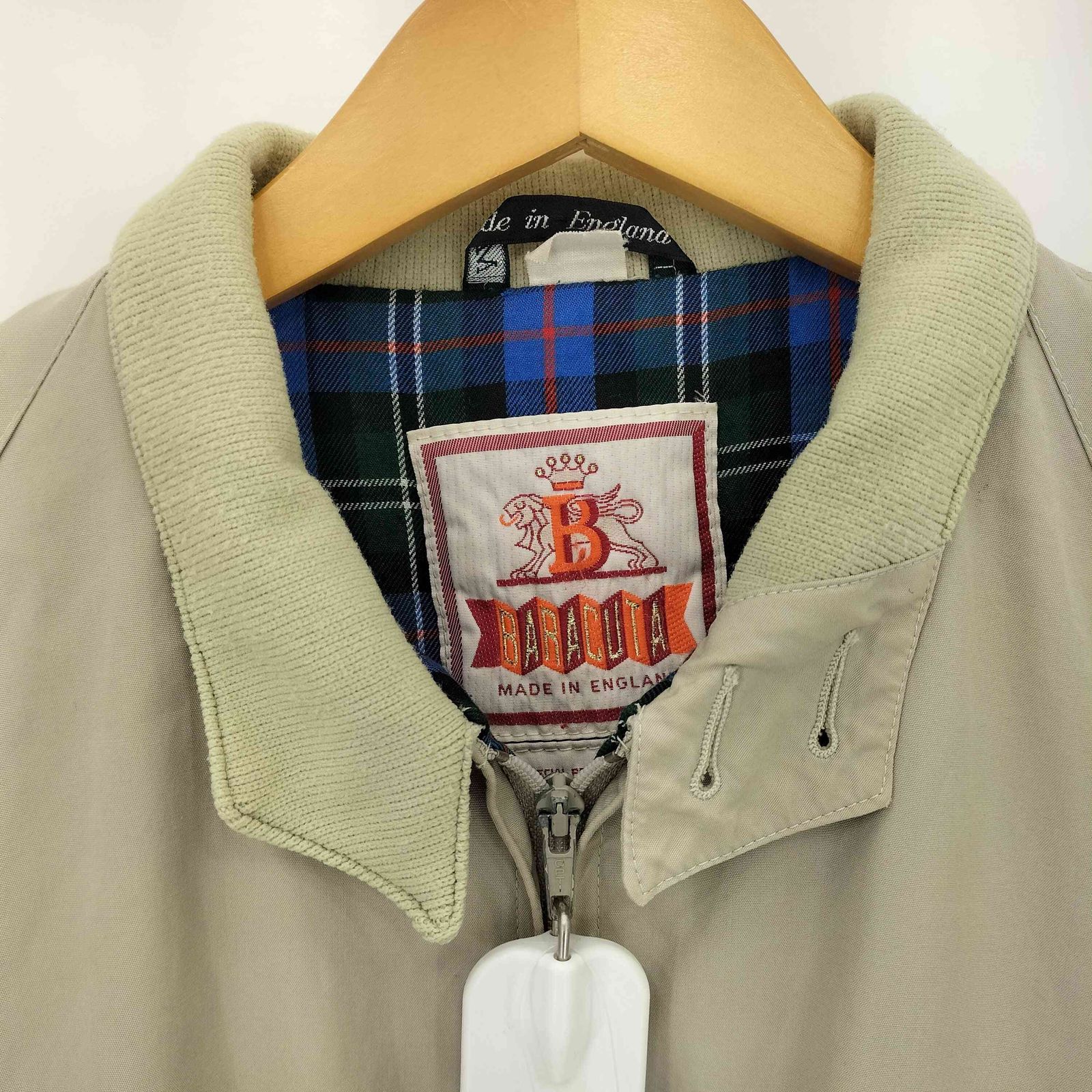 バラクータ BARACUTA 80s 英国製 G9 ハリントンジャケット メンズ 表記