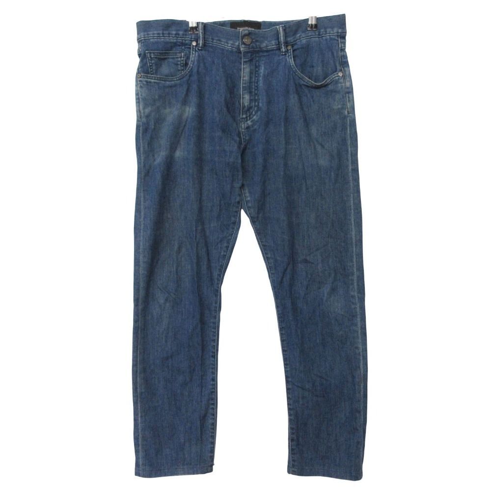 美品 エルメネジルドゼニア NARROWFITストレッチデニム インディゴ 34 Ermenegildo Zegna エルメネジルド ゼニア ストレッチ デニム パンツ