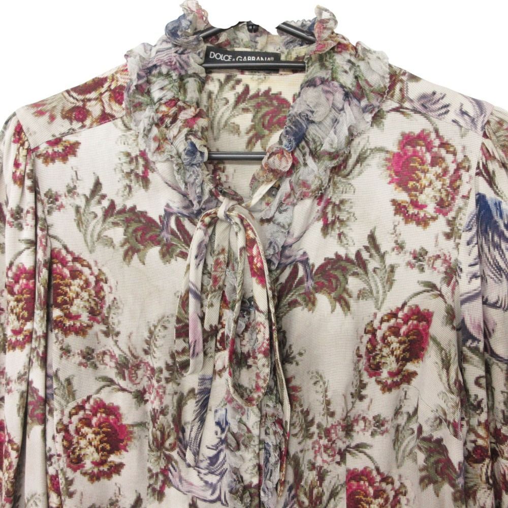 Dolce & Gabbana ドルチェアンドガッバーナ フラワー 総柄 ストレッチ