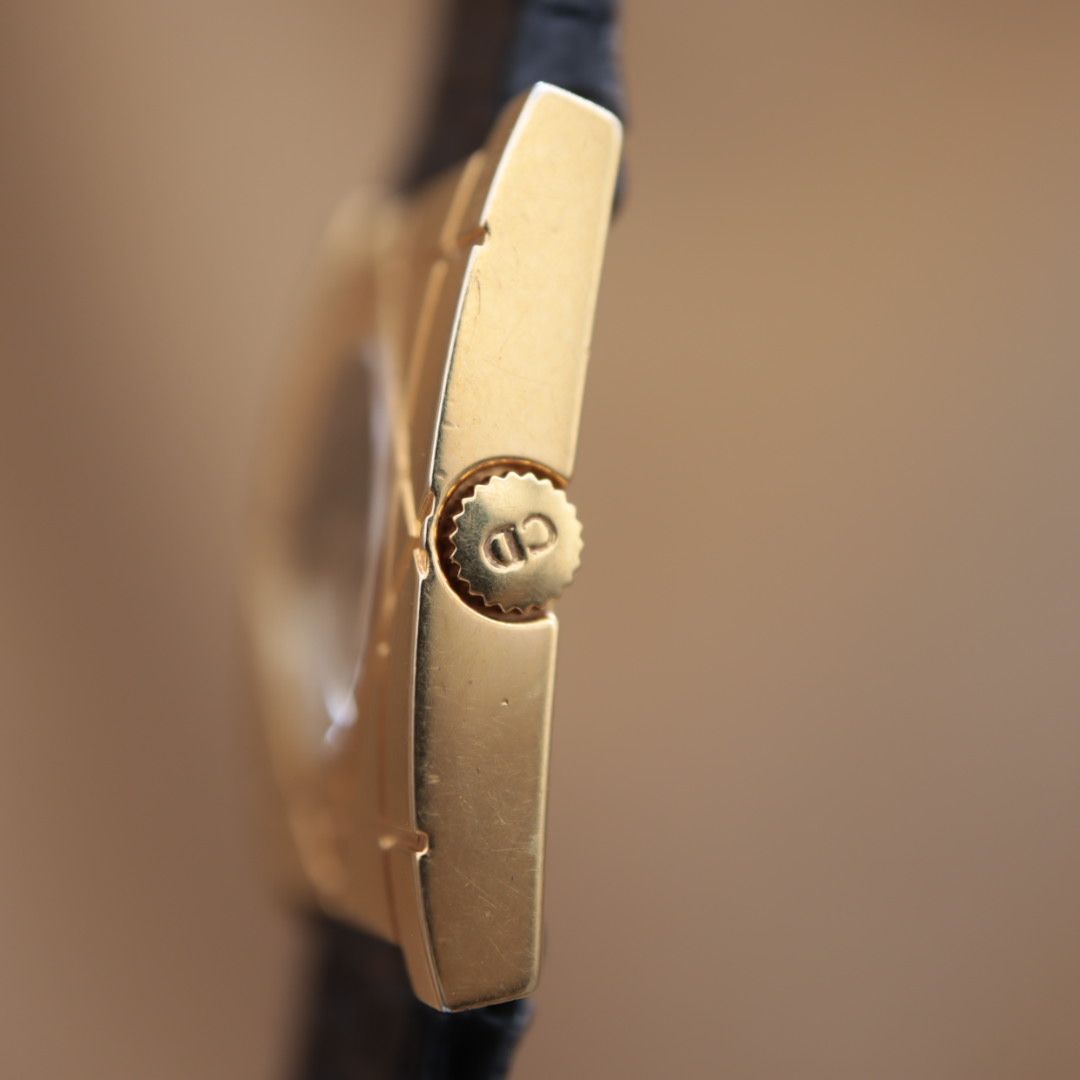 クリスチャンディオール カナージュ D82-150 Christian Dior 黒文字盤