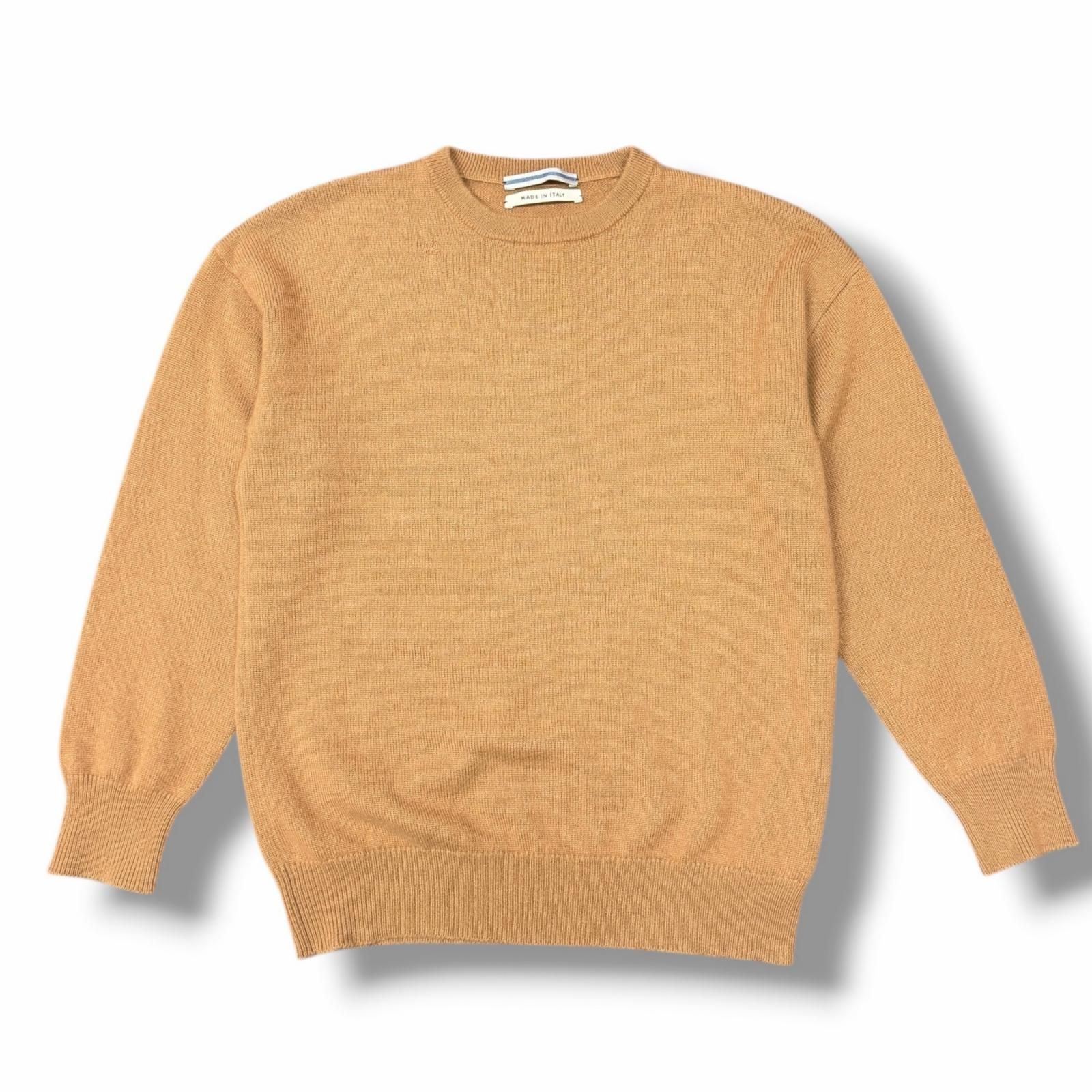 Cristaseya カシミヤクルーネックニット セーター クリスタセヤ 