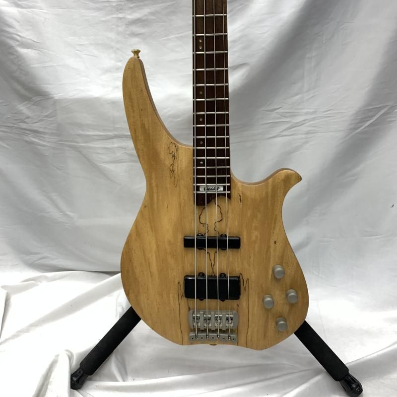 中古】Washburn エレキベース CB-14 SP ウッド △本体キズ/つまみ