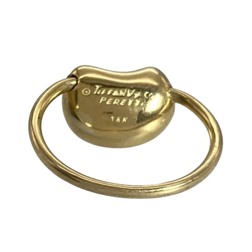 ティファニー Tiffany&Co. ビーン リング 指輪 約6号 K18YG 2.5g