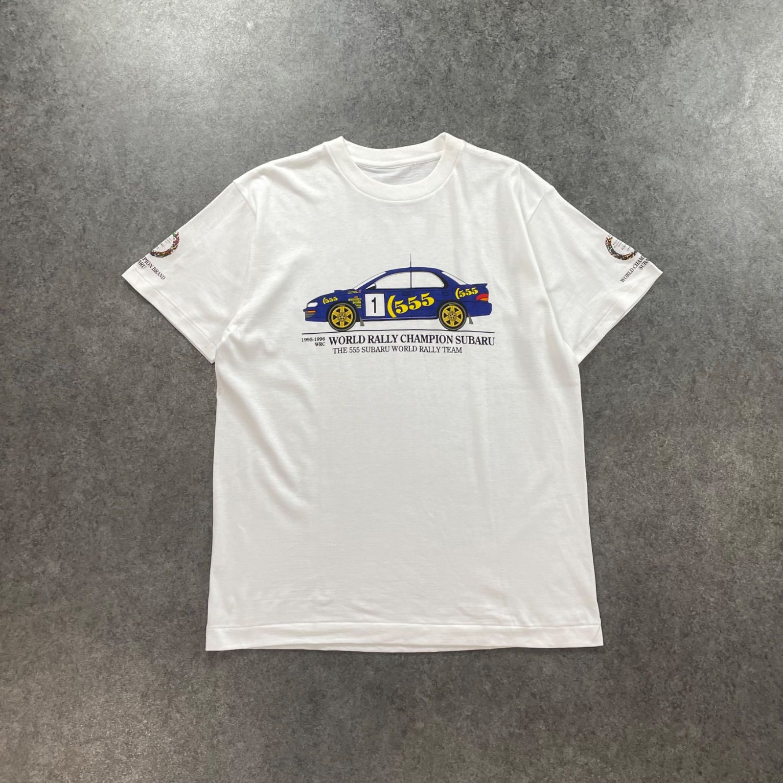 90s Vintage SUBARU 1995-1996 WRC World Rally Team スバル 555 