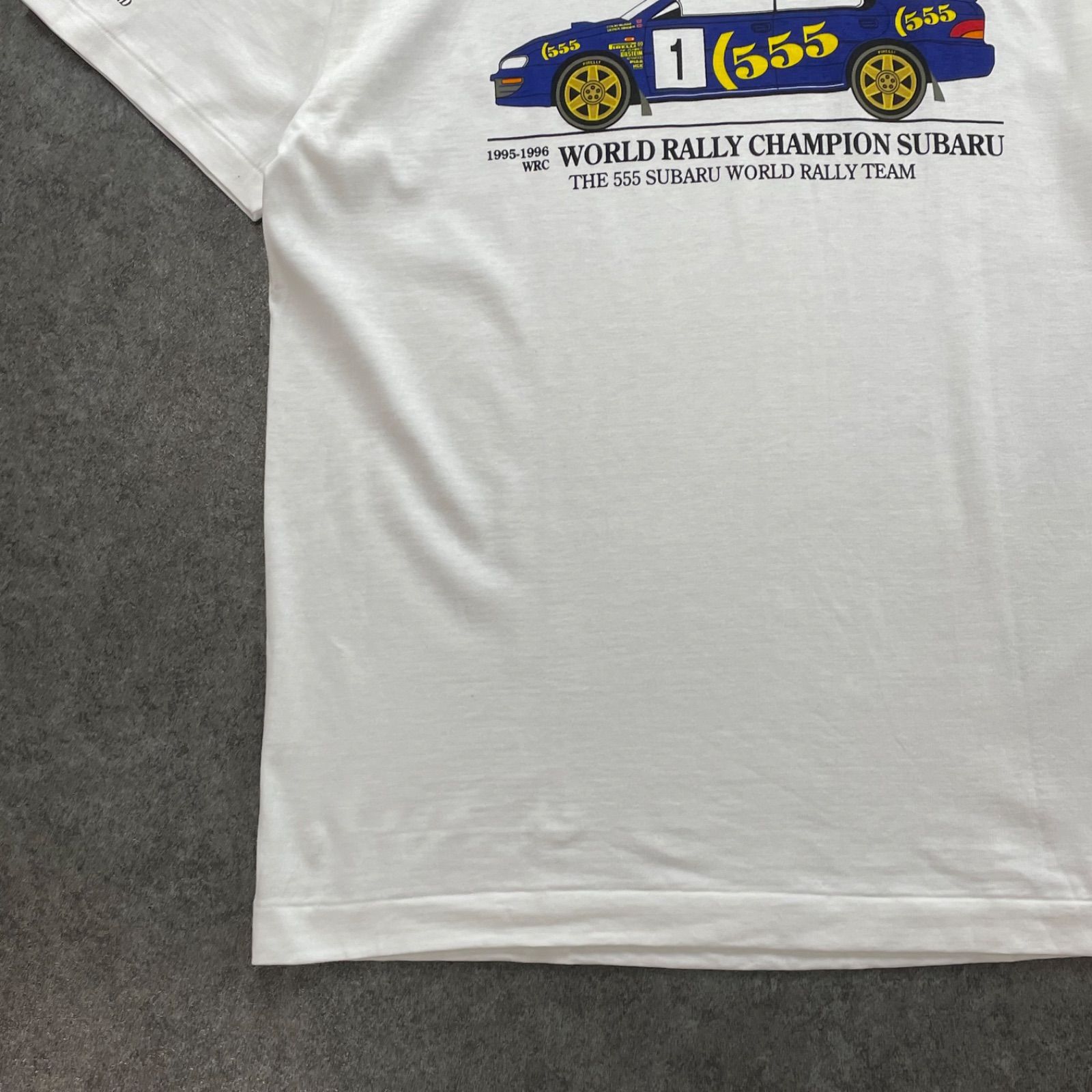 90s Vintage SUBARU 1995-1996 WRC World Rally Team スバル 555 
