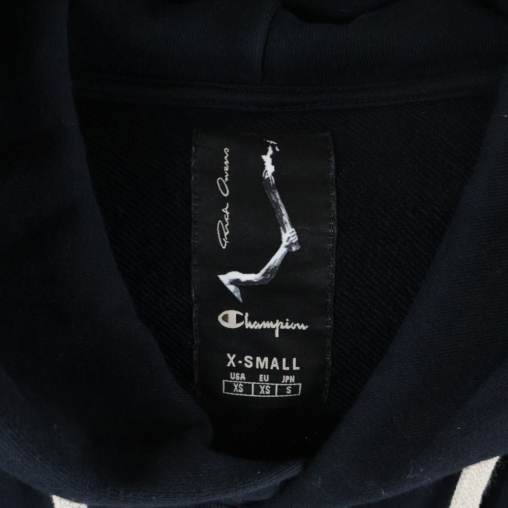 Rick Owens系 ペンタグラム パーカー XL Rick Owens (リックオウエンス) 21SS ×チャンピオン ペンタグラムロゴ