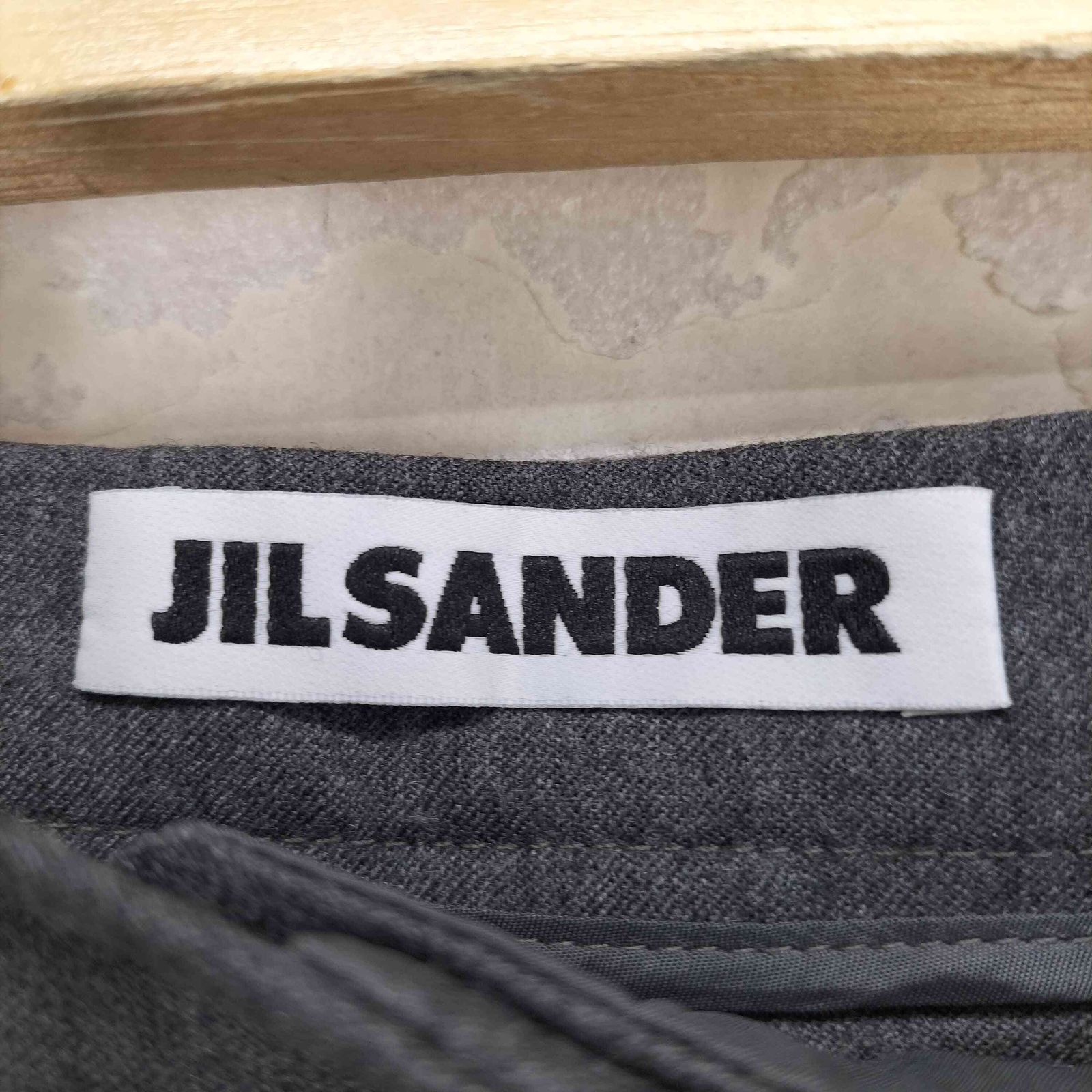 ジルサンダー JIL SANDER センタープレス スラックスパンツ メンズ 36