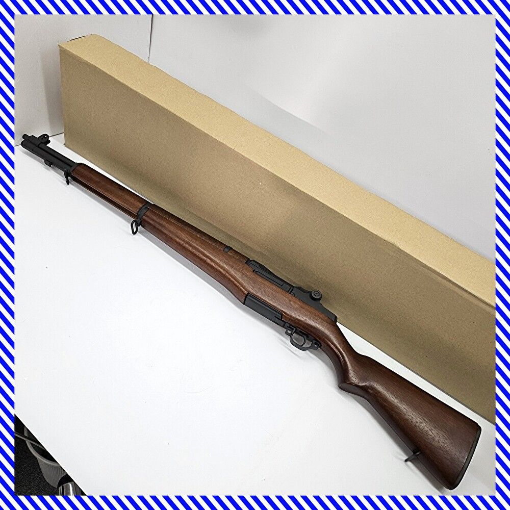 SMG規格 美品 ハドソン M1 ガーランド GARAND パーコモデル モデルガン 鑑賞用 シリンダー封鎖 木製 Hudson ライフル 現状品