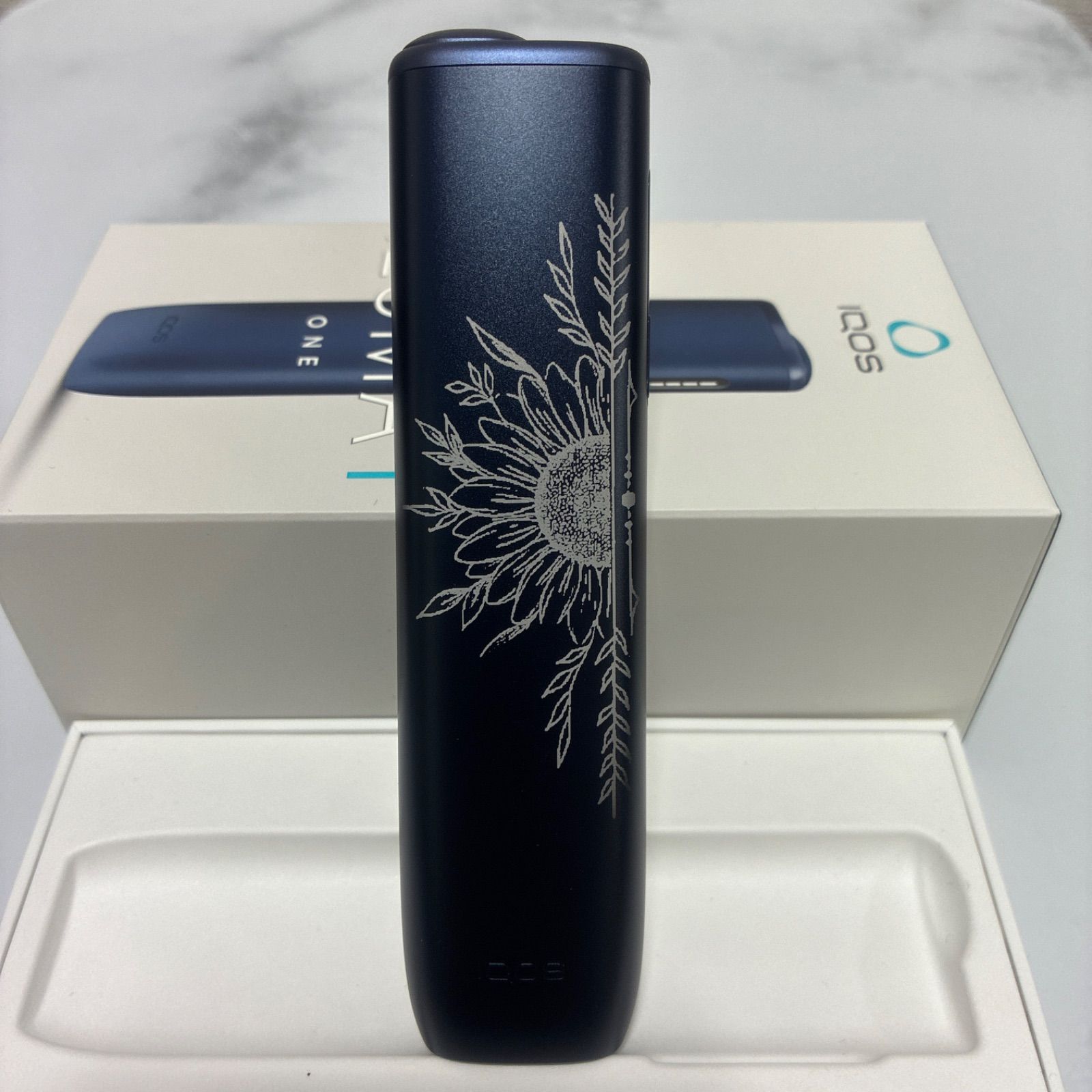 向日葵 タトゥー デザイン iQOS ILUMA i ONE アイコス イルマ iワン 