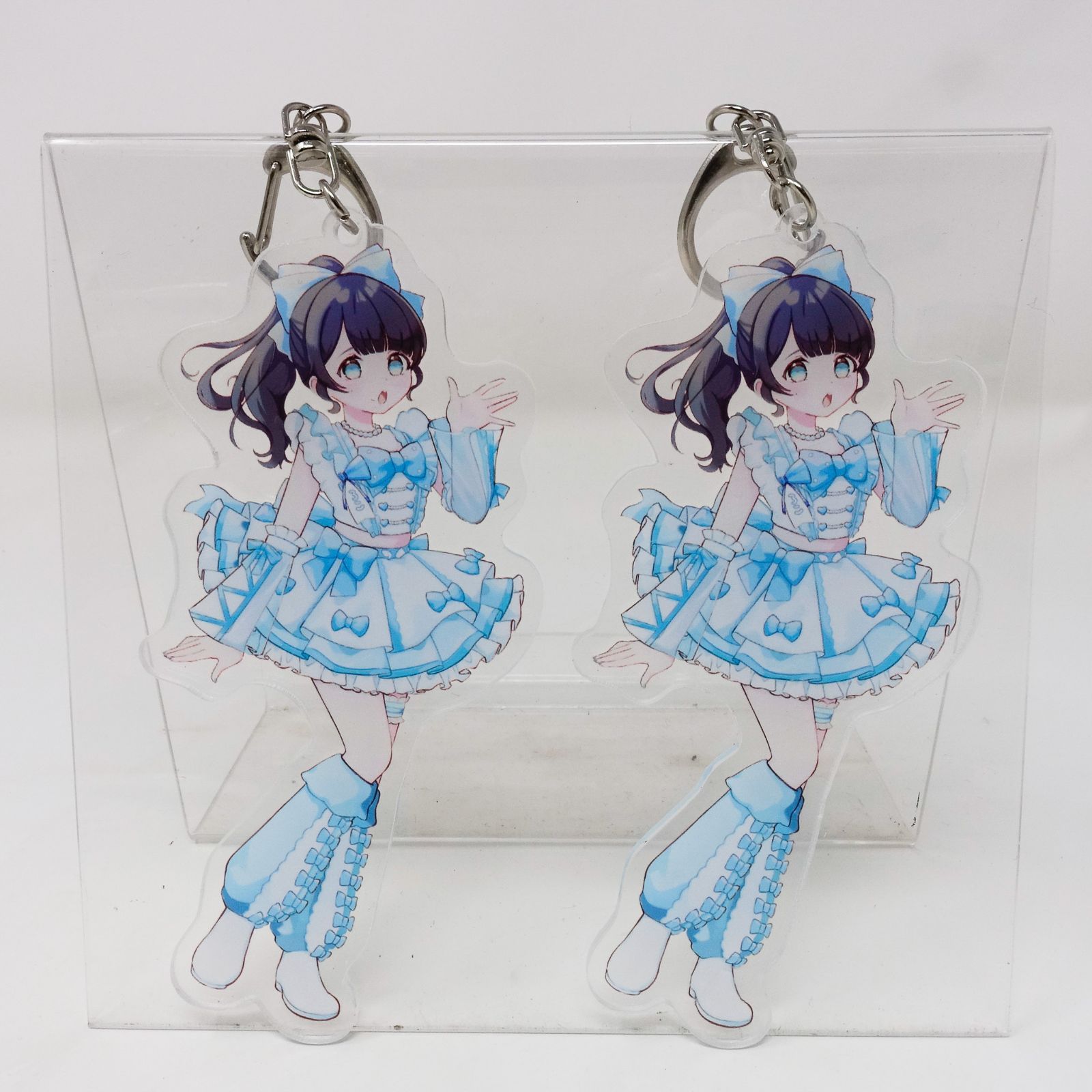 CO5429 未使用品 MEGAFON 羽雲ろこ 缶バッジ アクリルキーホルダー 4点