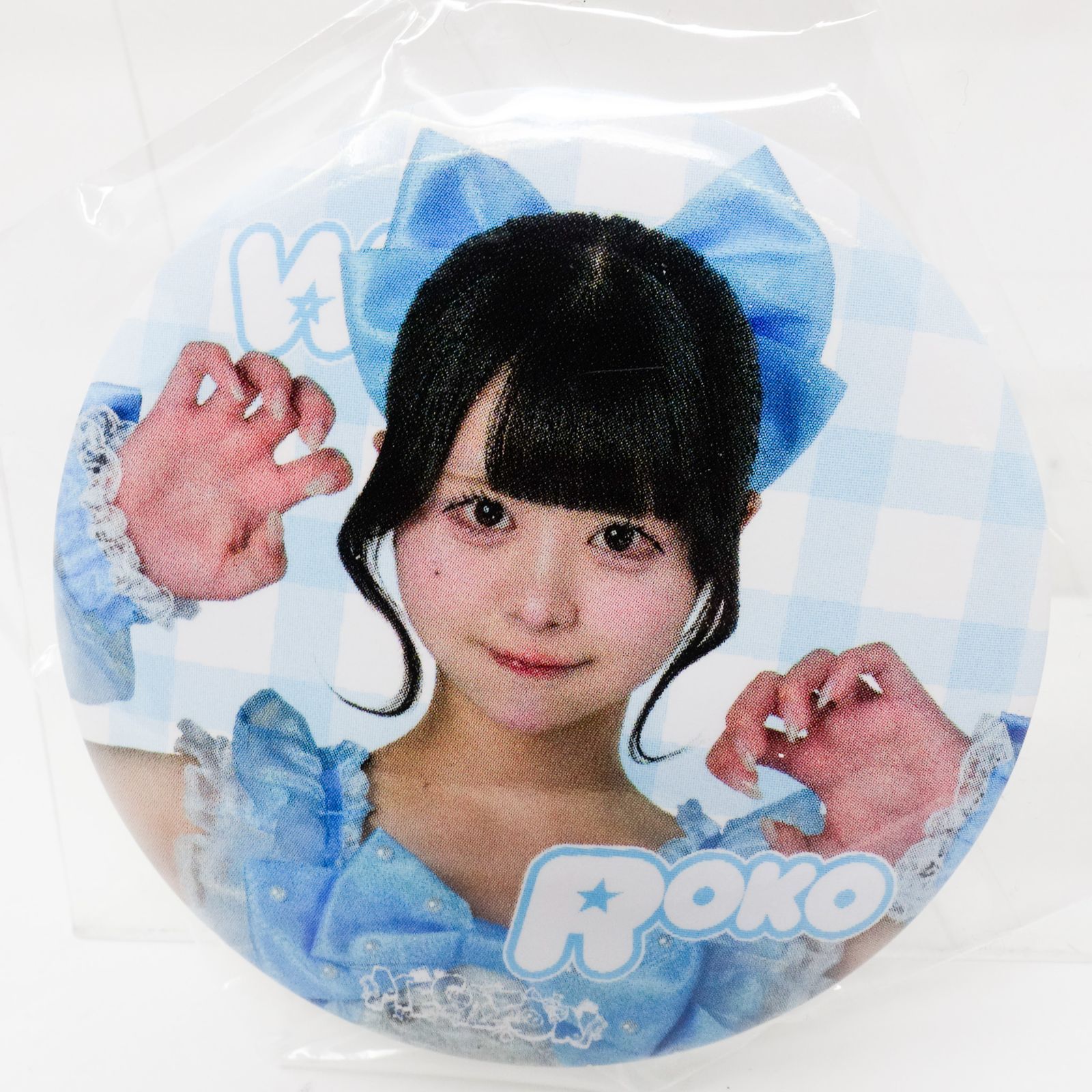 CO5429 未使用品 MEGAFON 羽雲ろこ 缶バッジ アクリルキーホルダー 4点