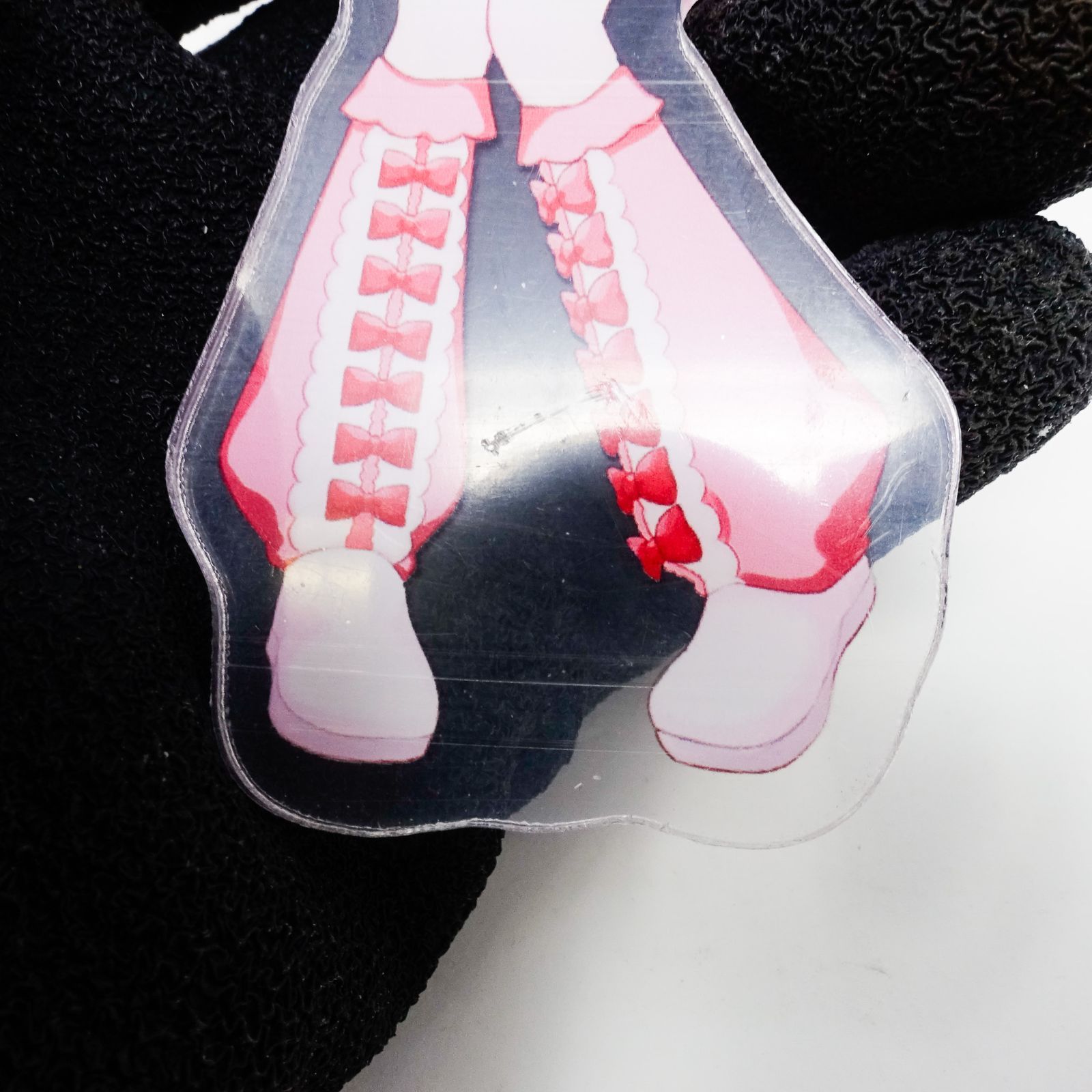 CO5428 未使用品 MEGAFON 星野あみ 缶バッジ イラストアクリル
