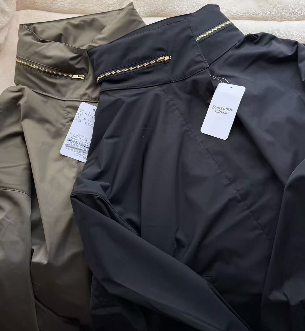 Deuxieme Classe WASHED STAND ZIP 2色 - メルカリ