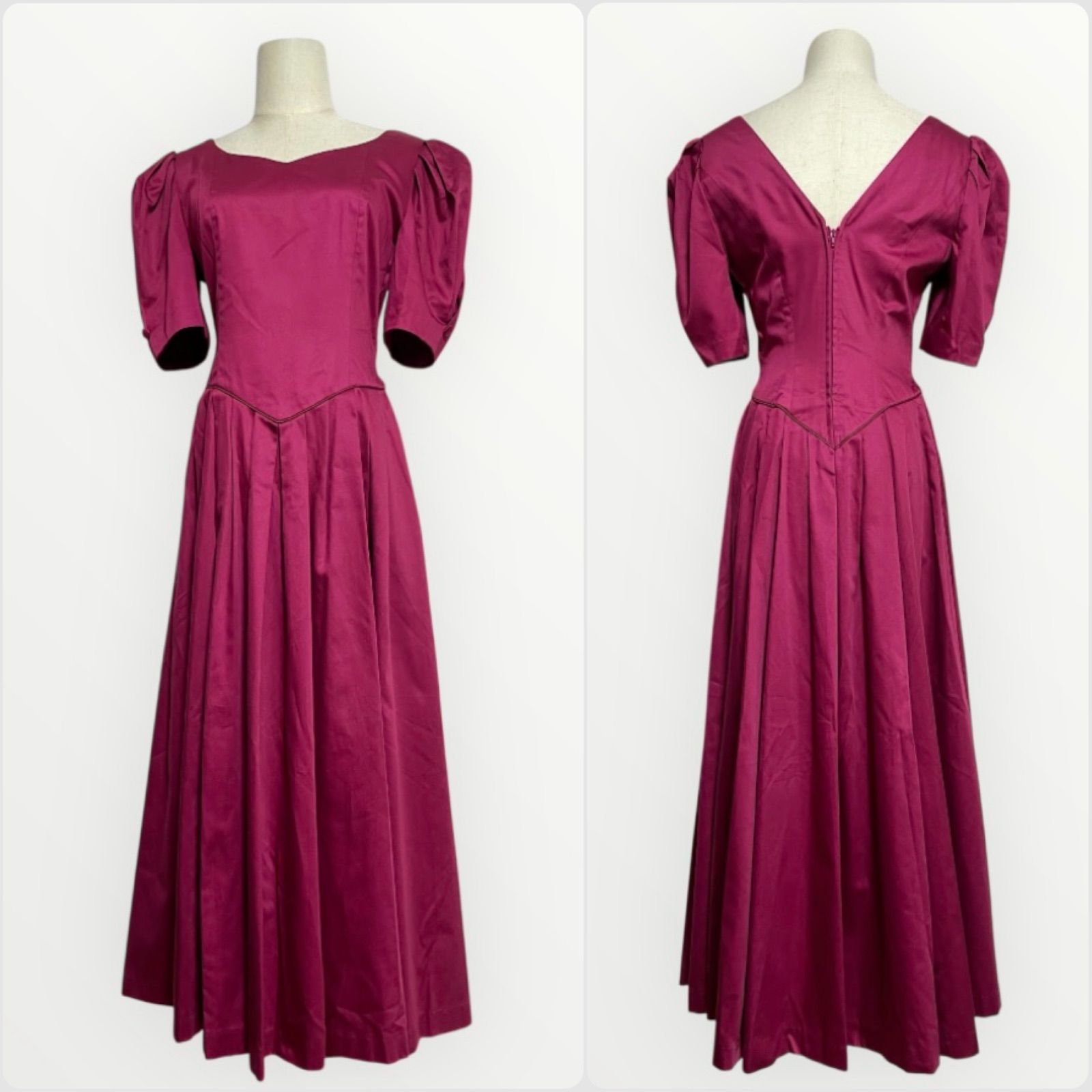 laura ashley ローラアシュレイ 80s ヴィンテージ 美シルエット 