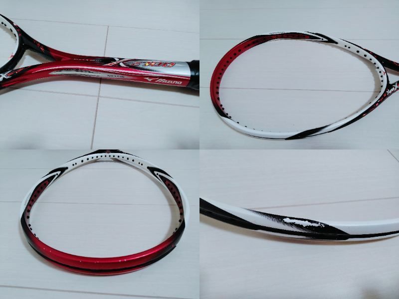 4本セット】MIZUNO XYST XZ100 T-01 ZZ F7 ミズノ ジスト 軟式用テニス