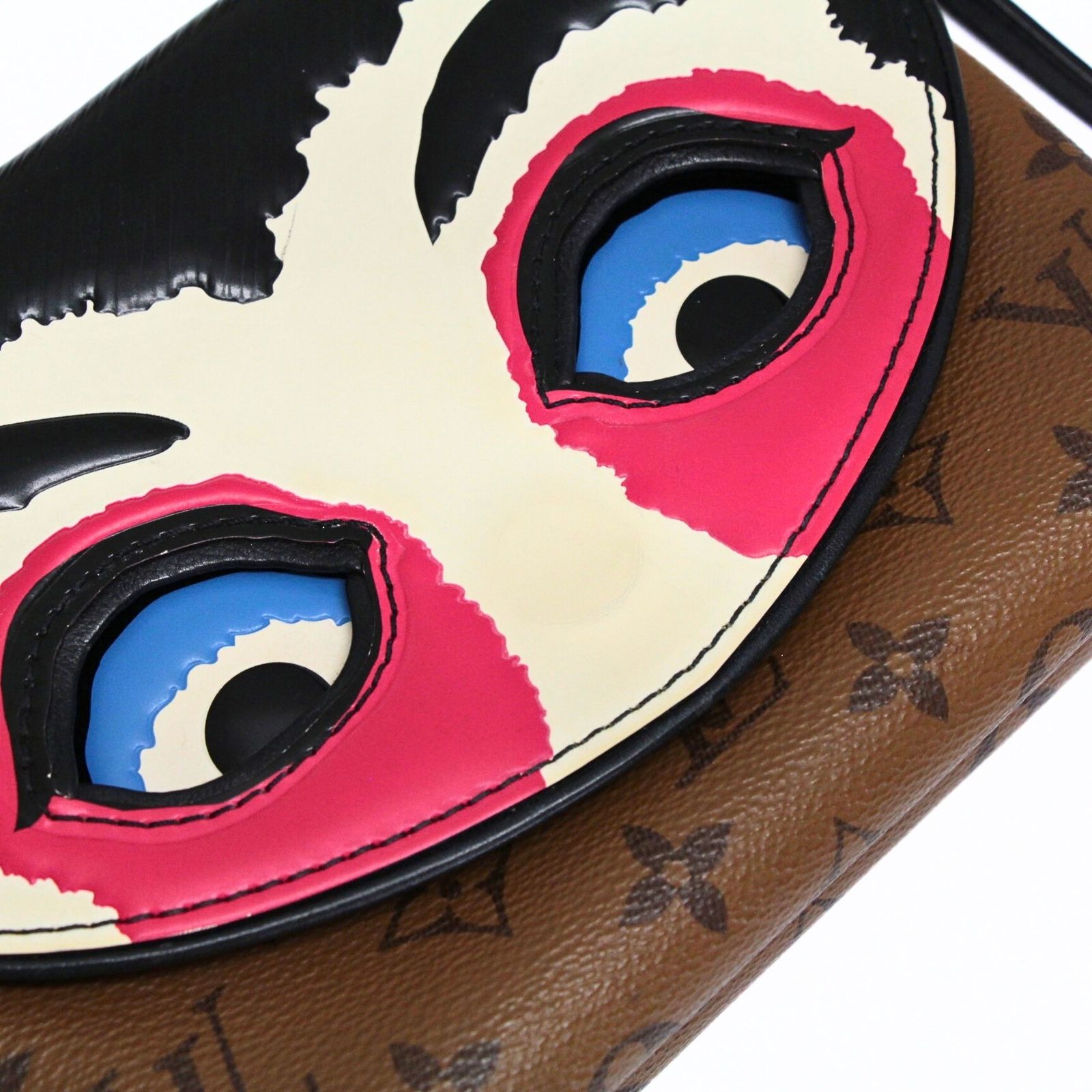 ルイヴィトン Louis Vuitton 山本寛斎 カブキマスク ショルダーバッグ