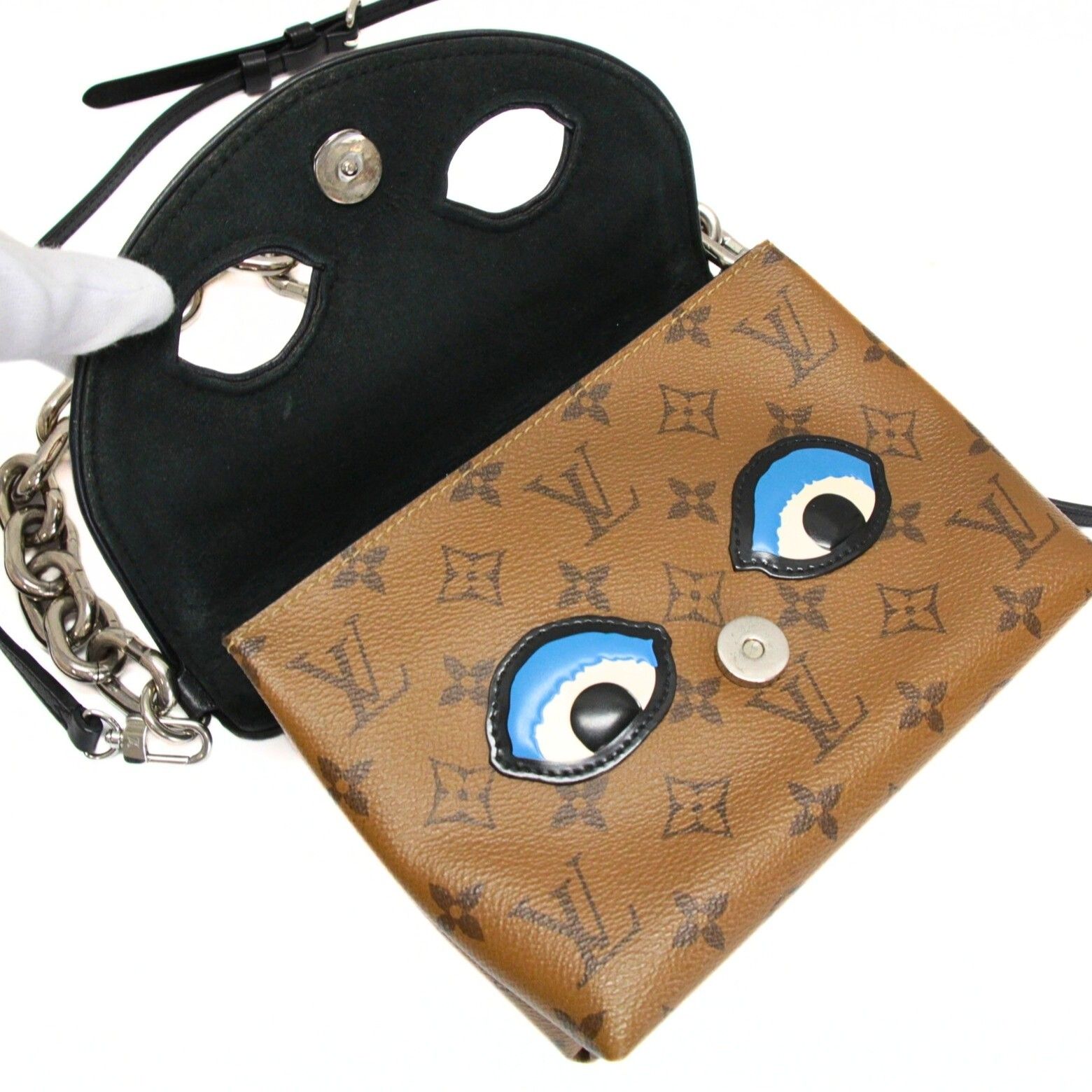 ルイヴィトン Louis Vuitton 山本寛斎 カブキマスク ショルダーバッグ