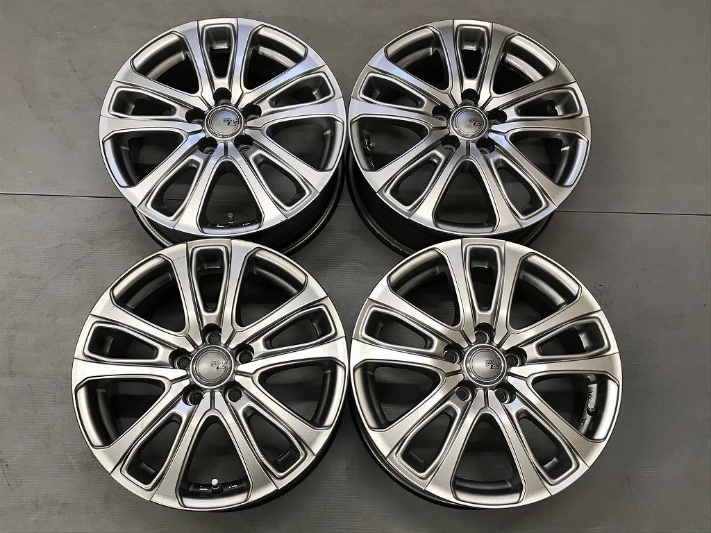 ◎傷少美品 15inc 6J +40 100/5H 即納 個人宅OK 4本 検) プリウス 